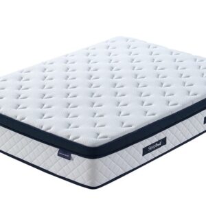 SleepSoul Luna 2000 Comfort Pillow Top Mattress, Superking