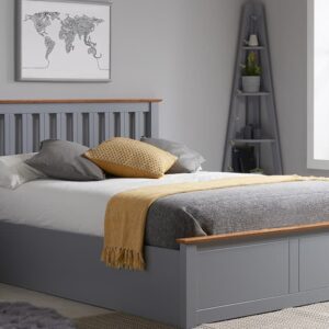 Birlea Phoenix Wooden Ottoman Bed Frame, Single, Blue