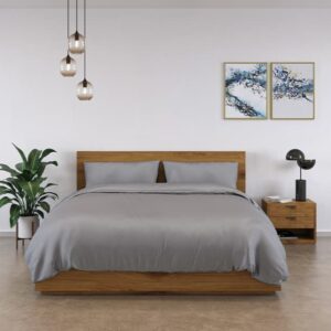 Panda Bamboo Bedding Set, King Size, Deep Sea Navy